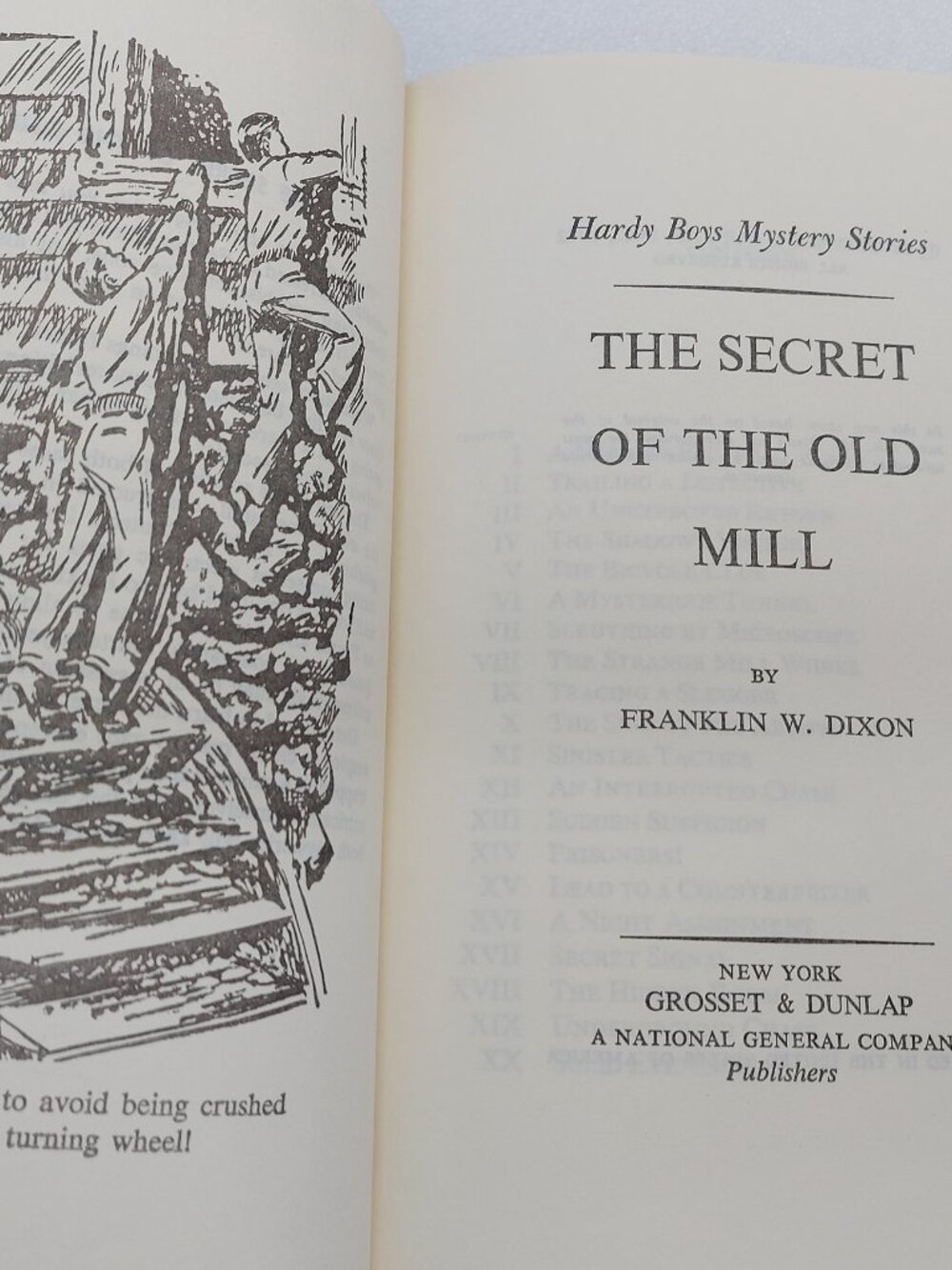 3 Vintage Hardy Boys Hardcover Book by Franklin W. Dixon Books 1,2 & 3 - Picture 10 of 16